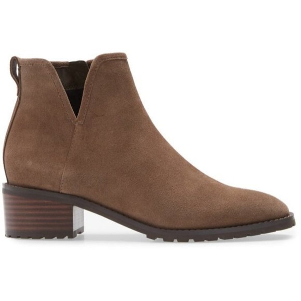 Blondo Sawyer Waterproof brown suede Bootie Size 9M